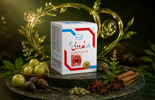 Can Itrifal Ghudadi Support Healthy Glands While Easing Throat Swelling?